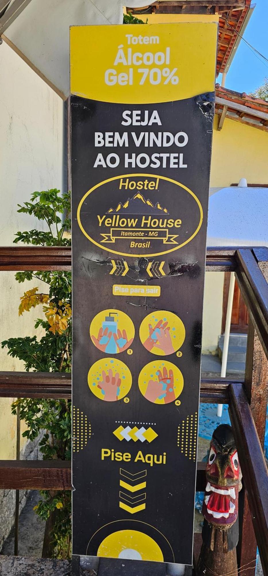 Hostel Yellow House Mg Itamonte Exterior foto